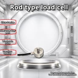 Micro Pull Rod Load Cell, Stainless Steel, Precise Measurement, Anti-Corrosion, Wear-Resistant, Custom Sizes from 5kg to 500kg