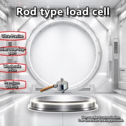 Micro Pull Rod Load Cell, Stainless Steel, Precise Measurement, Anti-Corrosion, Wear-Resistant, Custom Sizes from 5kg to 500kg