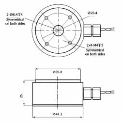 High Precision Flat Column Load Cell 5kg 10kg 50kg 100kg 500kg 1T 2T Pressure Sensor Compression Weighing Transducer