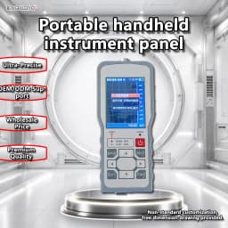 High Precision Handheld Dynamometer 1/100000 Accuracy Strain Gauge Load Cell Meter Force Measurement Signal Converter