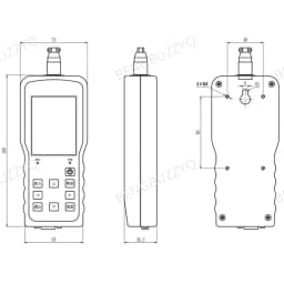 High Precision Handheld Dynamometer 1/100000 Accuracy Strain Gauge Load Cell Meter Force Measurement Signal Converter