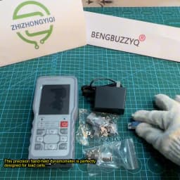 High Precision Handheld Dynamometer 1/100000 Accuracy Strain Gauge Load Cell Meter Force Measurement Signal Converter