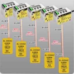 485 Switch Analog BL-100N Displacement Ranging Sensor Thickness Measurement Distance Measurement Height Sensor BL-30NMZ