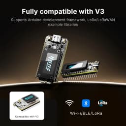 Heltec WiFi LoRa 32 V4 Development Board OLED Display High Power ESP32-S3 SX1262 Chip for Meshtastic IoT Devices Arduino