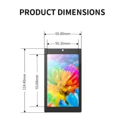 4.3-inch 480 * 800 IPS capacitive touch ESP32P4 development board ESP32-C6 development board