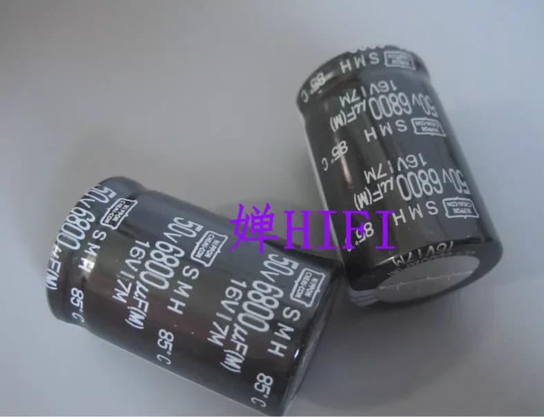 4pcs/lot Original Japanese NIPPON SMH 50v 6800uf 25x40mm audio aluminum electrolytic capacitor free shipping