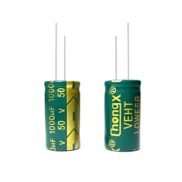 50V 1000uF Electrolytic Capacitor Low ESR High Frequency 13x25mm for Power Supply 30Pcs