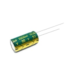 50V 1000uF Electrolytic Capacitor Low ESR High Frequency 13x25mm for Power Supply 30Pcs