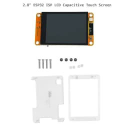 ESP32 2.8" Capacitive Touchscreen JC2432W328C WIFI+Bluetooth Module ST7789 Driver ISP LCD Display with Protect Case for Arduino