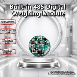 Built-in 485 Digital Weighing Transmitter Load Cell Amplifier Board 1/500000 Resolution Modbus Output