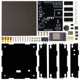Bluetooth LED Display Kit Pixel Atmosphere Light Music Rhythm Box Music Spectrum Electronic DIY Soldering Circuit