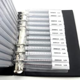 LL34 SMD Zener Diode Book LL4148 1/2W 2v-510v 34Values Package Assorted Kit 0.5W Eries Sample Book Commonly Used Sample Kit