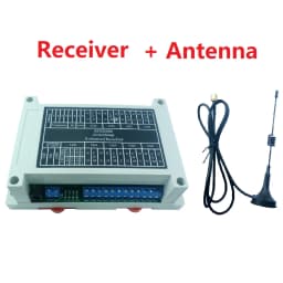 8CH 433M DC 12V Lora Bidirectional Remote IO Controller LED Feedback Indicator NPN In Relay Out Swicth Module Board