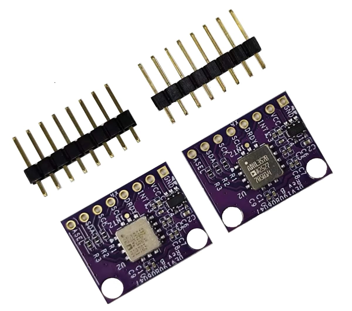 ADXL355 ADXL357 Three-Axis Accelerometer Sensor Module, Industrial-Grade Low Power Digital Output