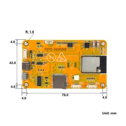 2.8inch ESP32 Module TFT LCD Display with Acrylic Case Dual-core ESP32-2432S028R WIFI+BT 240X320 ILI9341 Resistive Touchscreen