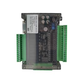 FX3U 24MR 24MT 14 Input 10 Relay Output With RS232 RS485 38400bps Relay Transistor PLC Programmable Logic Controller 6AD 2DA