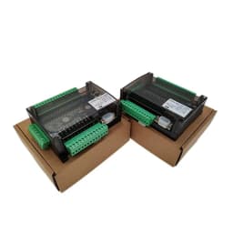 FX3U 24MR 24MT 14 Input 10 Relay Output With RS232 RS485 38400bps Relay Transistor PLC Programmable Logic Controller 6AD 2DA