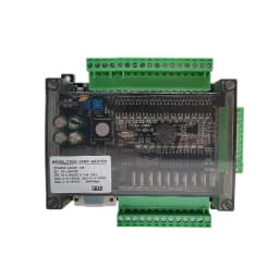 FX3U 24MR 24MT 14 Input 10 Relay Output With RS232 RS485 38400bps Relay Transistor PLC Programmable Logic Controller 6AD 2DA