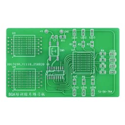 BGA Chip Soldering Practice Board Surface Mount LED Running Light Electronic and Electrical Teaching Training Kit