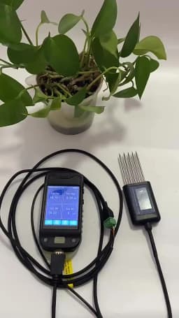 Gemho Brand Factory Soil 7in1 Integrated Real Time Portable Soil Analyzer Handheld Soil NPK Sensor Data Logger Soil PH EC Sensor