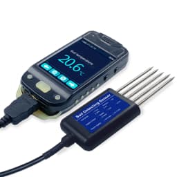 Gemho Brand Factory Soil 7in1 Integrated Real Time Portable Soil Analyzer Handheld Soil NPK Sensor Data Logger Soil PH EC Sensor