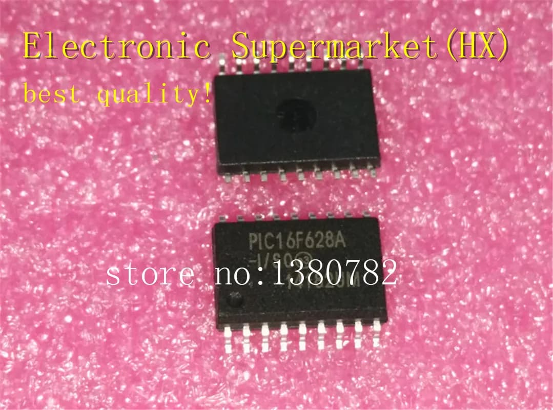 Free Shipping 50pcs/lots PIC16F628A-I/SO PIC16F628A PIC16F628 SOP-18 New Original IC