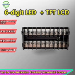 Digital Weight Indicator, 0-5V/4-20mA Analog Output, RS485 Communication, 3 Relays, Precise Sampling Frequency Selection