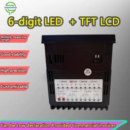 Digital Weight Indicator, 0-5V/4-20mA Analog Output, RS485 Communication, 3 Relays, Precise Sampling Frequency Selection