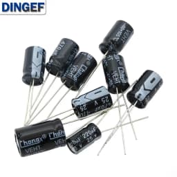900PCS 30Values DIP Electrolytic Capacitor Kit 0.1uF-1000uF for Electronics KIT 0.1uF 10uF 100uF 1000uF