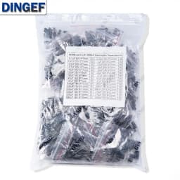 900PCS 30Values DIP Electrolytic Capacitor Kit 0.1uF-1000uF for Electronics KIT 0.1uF 10uF 100uF 1000uF