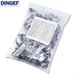 900PCS 30Values DIP Electrolytic Capacitor Kit 0.1uF-1000uF for Electronics KIT 0.1uF 10uF 100uF 1000uF