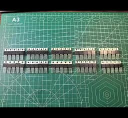 50PCS TO-220 MOSFET Kit 10 Values IRFZ44N IRF540N IRF3205 IRF640N Power Transistor Assortment