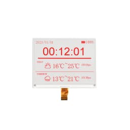 5.83 inch Electronic Paper Ink Screen Black White Red EPD E-Paper Screen 648x480 Resolution UC8179 Driver SPI Interface 24Pin