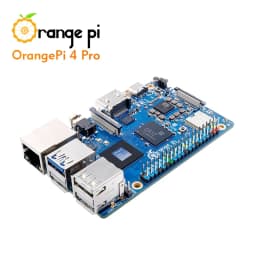 BoaMasMOrange Pi 4 Pro 4GB LPDDR5 + Power Supply Development Board Allwinner A733 Chip 3Tops NPU Wi-Fi6.0+BT5.4 M.2 M-Key Slot