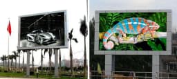 Outdoor P2.5 Full Color LED Display Module SMD RGB 3 In 1 P2.5 LED Panel 128*64 Pixel 1/16 Scan 320mm x 160mm LED Screen Module