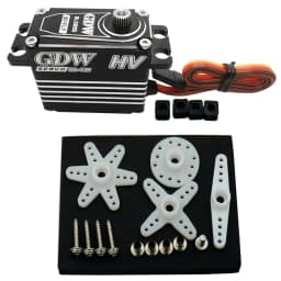 GDW BLS893HV 36KG High Torque Steel Gear Brushless Digital Servo Motor for Aircraft Fixed Wing Turbojet UAV RC Car