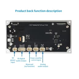 2.8 Inch TFT Color Screen Lossless Audio Decoding Board Module Amplifier Audio Player DC 4.5-5.0V Car FM Radio Module