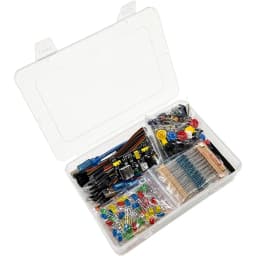 Electronics DIY Starter Learning Kit for arduino R3 board, MB-102 Dupont wire USB cable jumper wire resistor, Button switch, LED