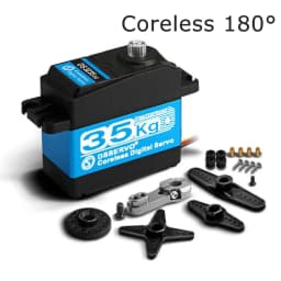 Coreless Servo 35Kg Ds3235 High Speed Servo Pro 270 Degree Digital And Stainless Steel Gear Servo Waterproof for Robotic Car