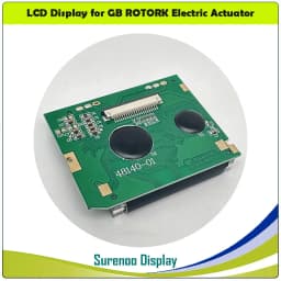 Surenoo Brand New H48140-01 111-3119-0592 LCD Module Screen Panel Display for GB ROTORK Electric Actuator Replacement Repair