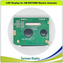 Surenoo Brand New H48140-01 111-3119-0592 LCD Module Screen Panel Display for GB ROTORK Electric Actuator Replacement Repair