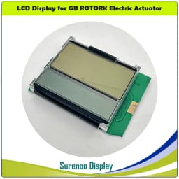 Surenoo Brand New H48140-01 111-3119-0592 LCD Module Screen Panel Display for GB ROTORK Electric Actuator Replacement Repair