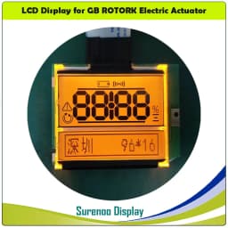 Surenoo Brand New H48140-01 111-3119-0592 LCD Module Screen Panel Display for GB ROTORK Electric Actuator Replacement Repair