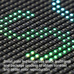 P4 Indoor SMD RGB Led Video Wall Panel 256x128mm 1/16 Scan 64x32 Pixels HUB75E Port