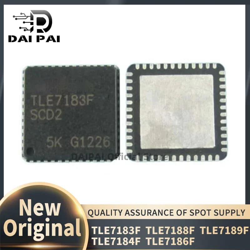 (5piece) 100% New original TLE7183F TLE7188F TLE7189F TLE7184F TLE7186F QFN Chipset