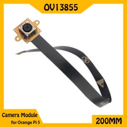 OV13855 Camera Module for Orange Pi 5 Development Board Auto Focus 82 FF 82 120 RK3588S HD 13MP MIPI 30PIN 200MM