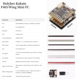 BaMasMATEK H743-SLIM V3 F405-WING V2 F405-WMN SpeedyBee F405 WING APP Fixed Wing Flight Controller Ardupilot VTOL For RC Airplan