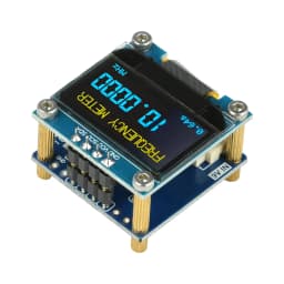 PLJ-096OLED-H1 Frequency Display Module Frequency Counter Featuring 0.96-inch OLED Display RF Digital Signal Frequency Meter