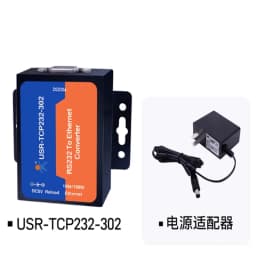 1pcs USR-TCP232-302 RS232 Serial to RJ45 Ethernet Adapter IP Converter/Device Server