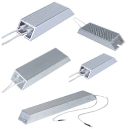1000W 1200W 1500W RXLG Aluminum Shell Braking Resistor for Servo Frequency Converter 10R 20R 30R 40R 50R 75R 100R 150R 300R 400R